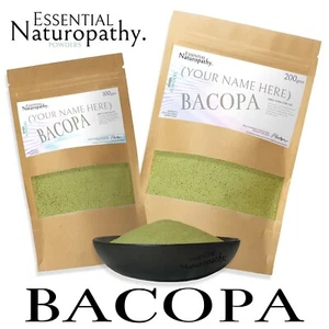 BACOPA / BRAHMI POWDER 100% Certified Organic (Bacopa monnieri) PREMIUM HERB - Picture 1 of 1