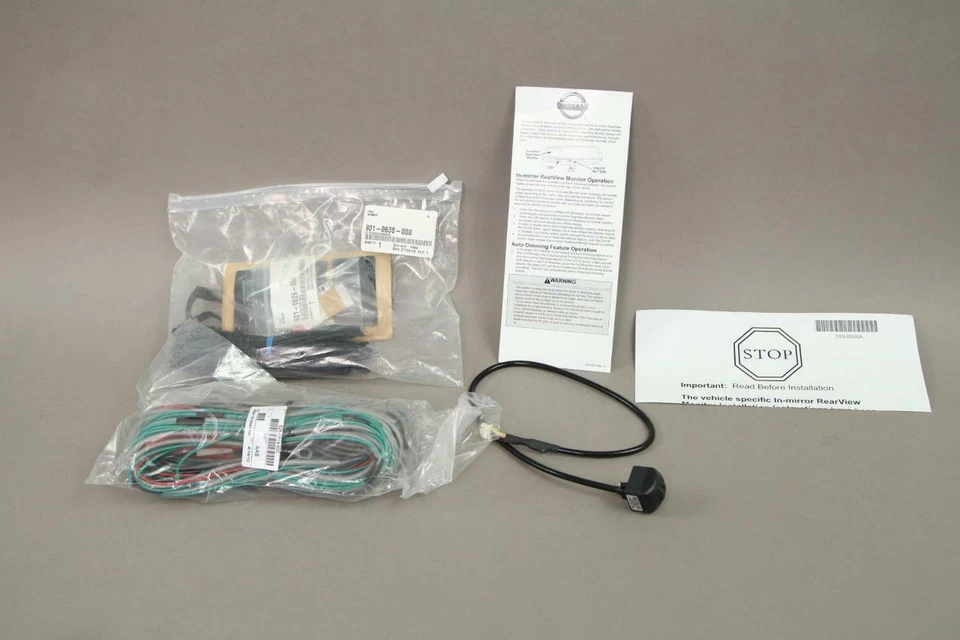 Kit de cámara trasera Nissan 370Z 11-17 leer nota y coincidir # VCB-G72 Foto 1 de 1