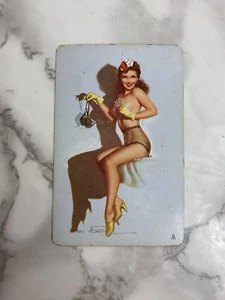 Vtg 1946 Pin Up Girl MacPherson Complete Double Deck Card NOT ACCORDING TO HOYLE - Picture 1 of 5