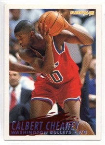 1994-95 Fleer Calbert Cheaney Washington Bullets #230 - Picture 1 of 2