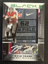 2021 Panini Black Sizeable Kyle Trask RPA Rookie Patch Emerald 2/5 Laundry Tag
