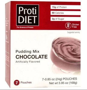 Proti Diet Chocolate Pudding - 15 Grams Of Protein - For Weight Loss - Picture 1 of 3