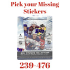 2023-24 Topps NHL Stickers 2024 (Pick your Missing Sticker from List #239-476)
