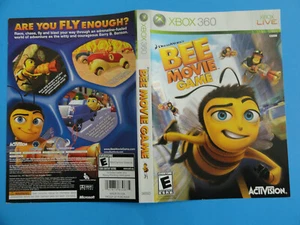 XBOX 360 BEE MOVIE GAME ORIGINAL COVER ART **NO GAME DISC INCLUDED** - Bild 1 von 2