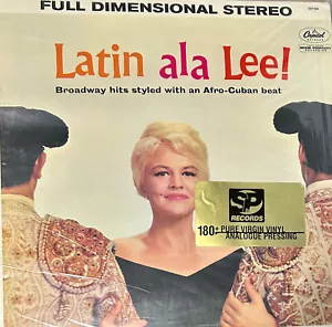 S&P LP 504: Peggy Lee - Latin Ala Lee - 2003 OOP US #'d 180 Gramm Neuwertig - Bild 1 von 5