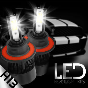XENTEC LED HID Headlight Conversion kit H13 9008 6000K for 2010-2012 Ram 1500