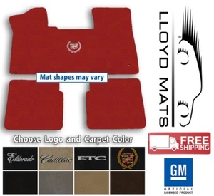 71-85 Cadillac Eldorado - Classic Loop Carpet Floor Mats - Choose Color & Logo - Bild 1 von 12