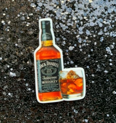 5 piezas. Whisky, cerveza, respaldo plano de resina plana, cabujón de botella, centro de arco de licor, C Foto 1 de 4