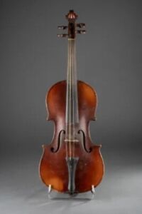 Ancien violon "Gariglio" 3/4 33cm - Table à recoller - Dans son étui