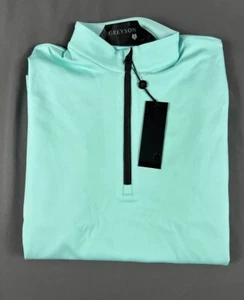 Greyson Golf Pullover Sequoia 1/4 Zip Small Skystone Blue NWT MSRP $200 - Picture 1 of 8