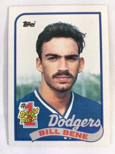 1989 Topps Bill Bene RC Los Angeles Dodgers No. 84 - Picture 1 of 2