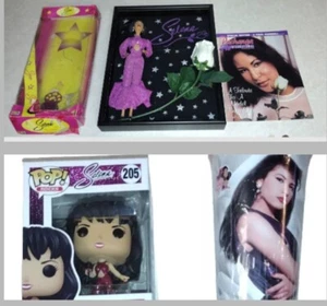 Selena Quintanilla Doll Tejano Star Custom Frame Display Mag Box Cup Funko Pop - Picture 1 of 14