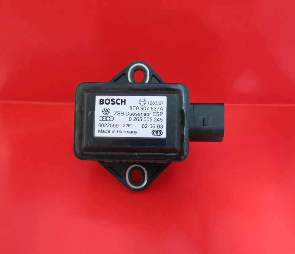Generalüberholt ESP Duo-Sensor AUDI A4 8E2 8E0907637A Bosch 0265005245 Code G419 - Bild 1 von 1