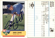 Jamie Arnold Signed 1994 Fleer ProCards #319 Card Durham Bulls Auto AU