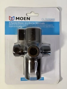Moen Shower Arm Diverter Oil-Rubbed Bronze (CL707ORB) NEW SEALED - Picture 1 of 5