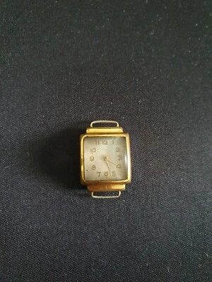 Reloj Eslava Soviético Vintage Raro Damas URSS 17 Joyas (Para Piezas o Reparación) Foto 1 de 4
