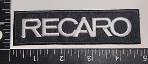 RECARO patch Logo Sew Iron On Embroidery Applique Patch - Picture 1 of 2