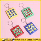 4Pcs/Set Tic Tac Toe Keyholders with Key Ring Funny Birthday Party Gift for Kids