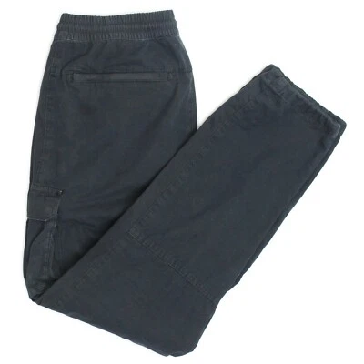 Kith Charcoal Gray Cotton Drawstring Elastic Waist Cargo Jogger Pants M - Image 1 of 4