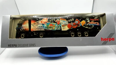 Herpa 独家 1/87 HO 拖拉机拖车卡车 - 沃尔沃 Herpa 历史 2003 — 第 1/3 张图片