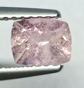 0.72 Cts Lovely 100% Natural Baby Pink Tourmaline Cushion Shape Loose Stone - Picture 1 of 3