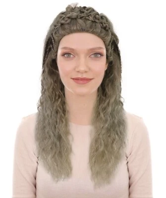 HPO Adult Women Lagertha Wavy Multiple Wig–Inspired by Vikings (2013–2020) - Image 1 of 4