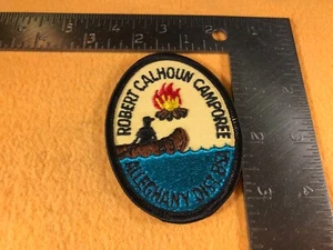 W2-100 BOY SCOUTS OF AMERICA PATCH - ROBERT CALHOUN CAMPOREE -ALLEGHENY DISTRICT - Picture 1 of 2