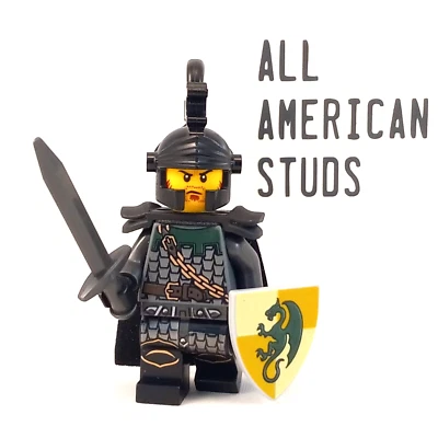 LEGO Castle Dragon Knight Minifigure Armor Kingdoms 7187 Scale Mail 7946 7189 - Image 1 of 4