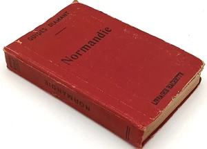 NORMANDIE orig 1926 Normandy France Guide Book -- French Guides Diamant w maps - Picture 1 of 6