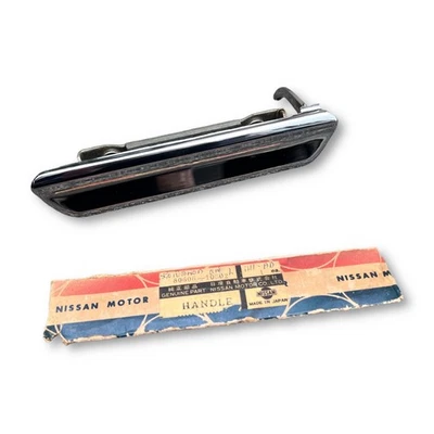 DATSUN 520 521 BLUEBIRD 410 411 Outer Exterior Door Handle Genuine Parts NOS JP - Imagem 1 de 4