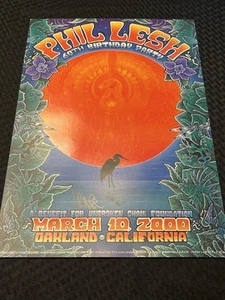 Phil Lesh Tour Poster 60. Geburtstag Party 10. März 2000 - Bild 1 von 3