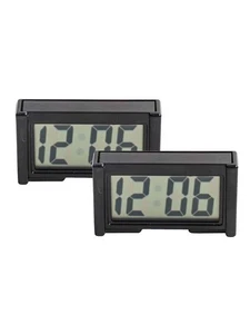 2 Pack Mini Digital Clock for Car For Air Vent Lightweight and Compact - Picture 1 of 12
