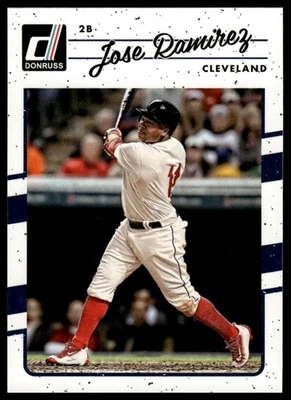 2017 Donruss #85 Jose Ramirez - Image 1 of 2