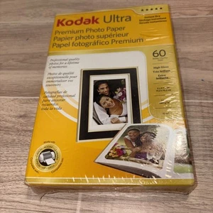 Kodak Ultra Premium Photo Paper - Instant Dry - High Gloss - New 60 - Photo 1/3