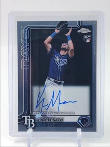 KAMERON MISNER 2025 TOPPS CROMO MLB NOVATO AUTÓGRAFO RAYOS RC AUTO Q4784 - Imagen 1 de 2