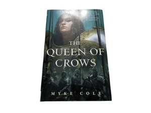 The Queen of Crows Book The Sacred Throne by Myke Cole Hardcover Novel Book - Picture 1 of 5