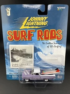 Johnny Lightning Surf Rods REDONDO GONZOS purple with boards white super nice - Picture 1 of 3