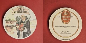 Reissdorf St. Petrus Matyrer 1952 Brauerei Bierdeckel Bier - Bild 1 von 1
