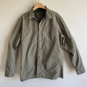 Kuhl Bakbone Herren Wanderhemd Größe M Langarm Knopfleiste Utility Outdoor - Bild 1 von 8