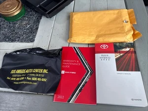 2022 Toyota RAV4 HYBRID Factory Owners Manual Set OEM - Bild 1 von 4