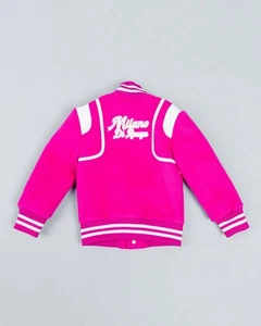 Milano Di Rouge rosa Baby Gamble Bomberjacke NEU Größe 12-18 Monate 158 $ unverbindliche Preisempfehlung des Herstellers - Bild 1 von 7