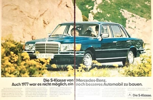 # Pubblicità/pubblicità A5x2: Mercedes Classe S del 1977 (O5-1-43) - Foto 1 di 1