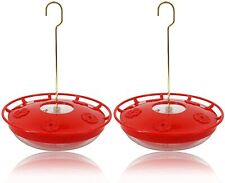 2 Packs Leak-Proof,12 Ounce Hummingbird Feeder for Outdoors, Easy to Clean