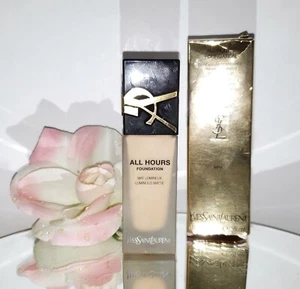 YSL All Hours Full Cover Luminous Matte Foundation SPF 20 MN4 Medium Neutral - Picture 1 of 1
