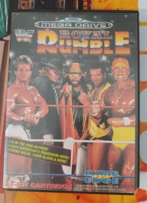 WWF Royal Rumble (1994) Sega Mega Drive (Modul, Box) working cond classic 16-bit - Bild 1 von 4