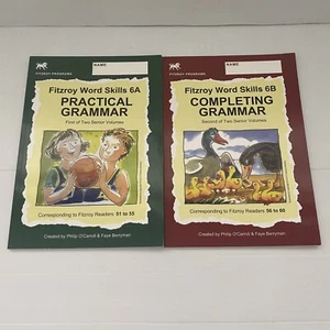 Fitzroy Word Skills 6A and 6B Completing Grammar Practical Grammar Homeschooling - Picture 1 of 10