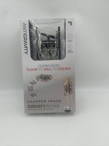 Sharper Image Gravity Rover, Remote Control Wall-Ceiling Crawler, WHT (NEW)
