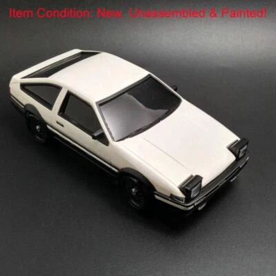 1/28 AWD Car Half-metal Chassis AE86 Body Shell Drift Racing RC Car KIT Motor - Image 1 of 4