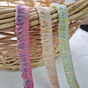 15mm Fringe Braid Loop Brush Tassel Trim Sewing Craft Retro Boho Border 2 METRES - Picture 1 of 7