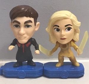 Marvel ETERNALS Movie Thena #10 & Druig #8 2021 McDonalds Disney Happy Meal Spielzeug - Bild 1 von 2